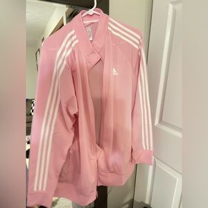 Adidas Pink Zip-Up